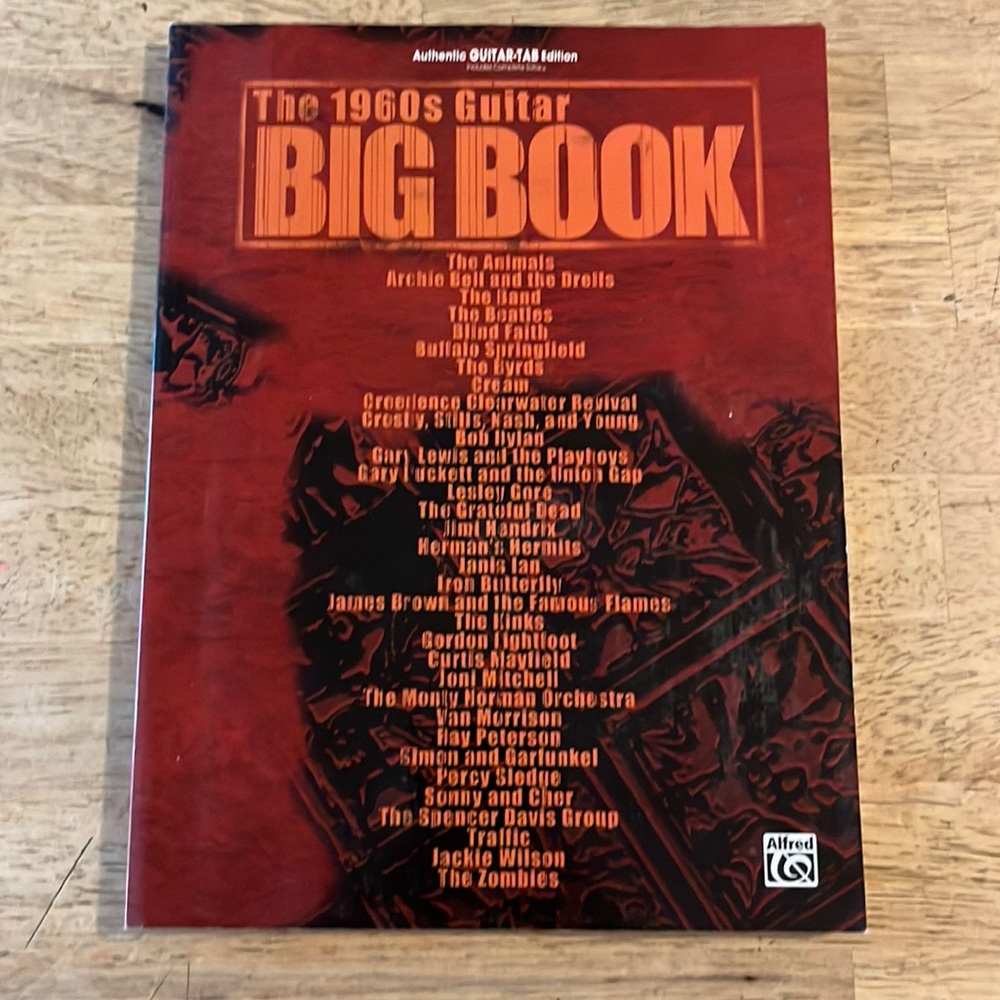 The 1960's Guitar Big Book Authentic Guitar - Tab Edition